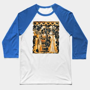 KING TUT's WEDDING (Egyptian Tutankhamun) Baseball T-Shirt